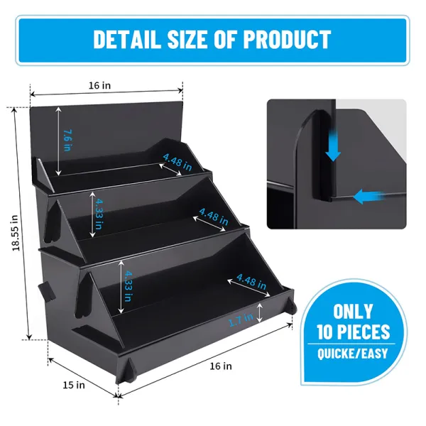 Black Display Stand