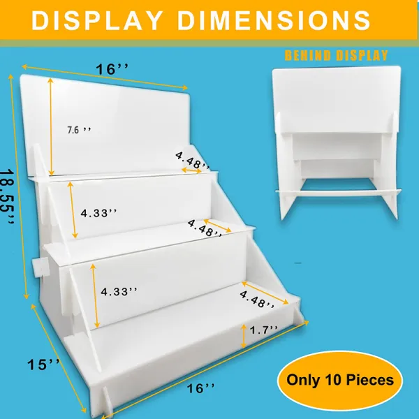 White Display Stand