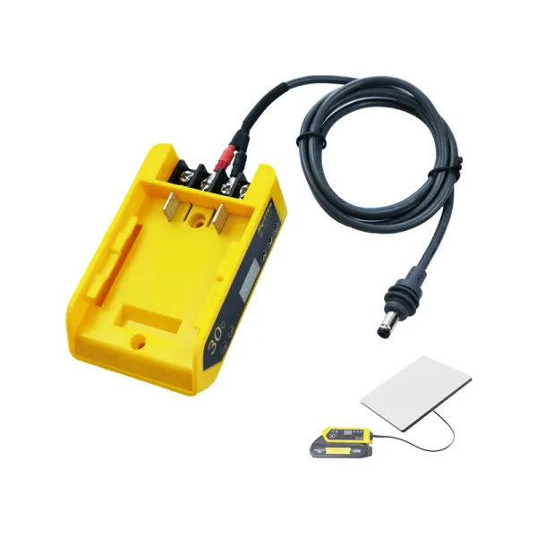 MgcSTEM Starlink Mini DeWalt Battery Adapter Kit with Low Voltage Cutoff Protection